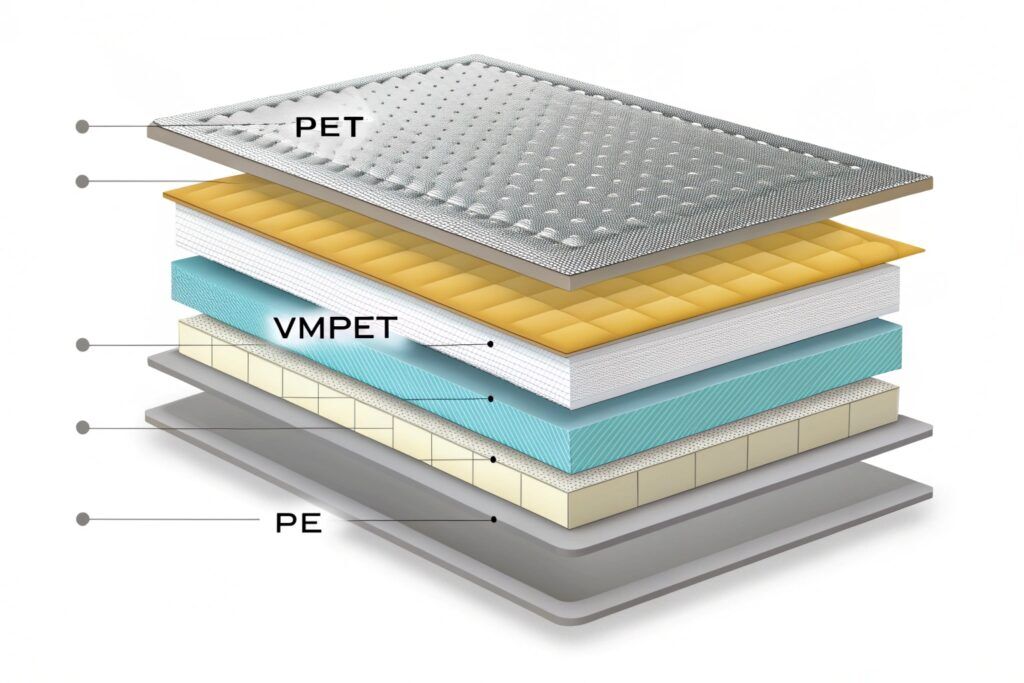 Vmpet Window What’s the difference between PET/AL/PE and OPP/VMPET/PE? - Your ...